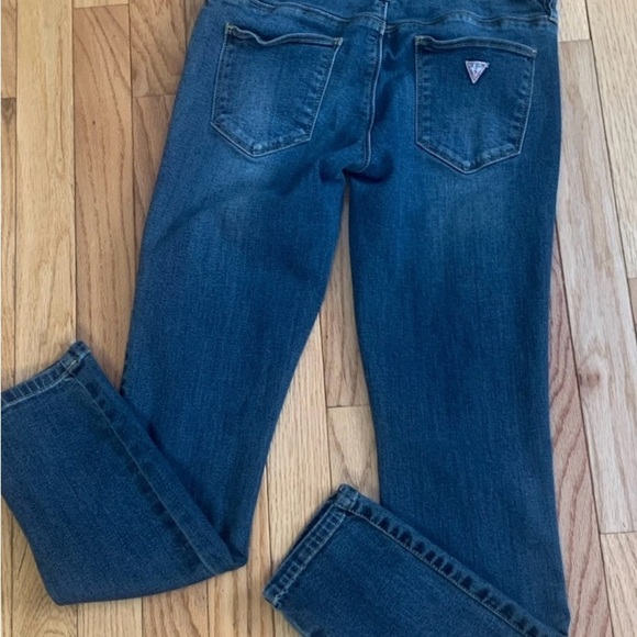 GUESS Y2K Women’s Size 25 Distressed Skinny Jeans - Picture 10 of 11